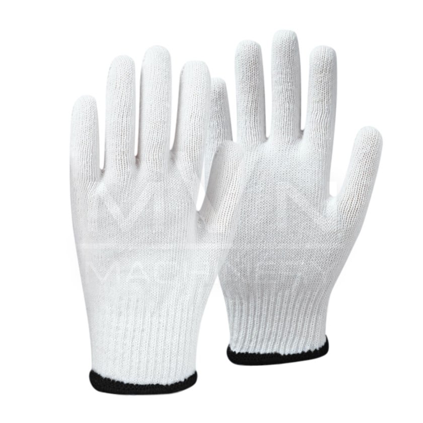 Cotton Polyester Gloves for Maintenance Work 