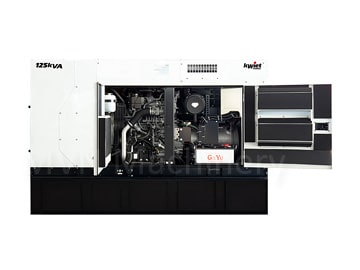 Shindaiwa diesel generator left side