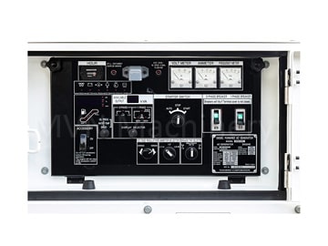 Face panel of diesel generator 15 kva DGK15F