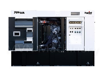 Generator DGK70F with open tech right doors